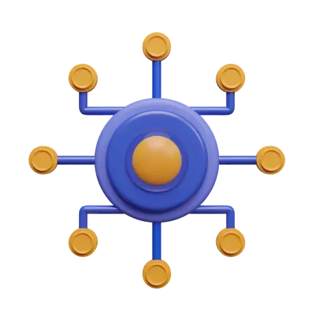 Decentralization Concept Illustration by Crystaltech Services