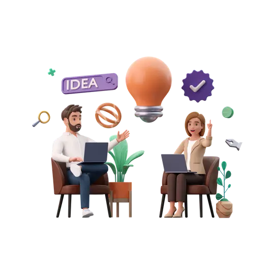 Crystaltech Services Company Culture Illustration