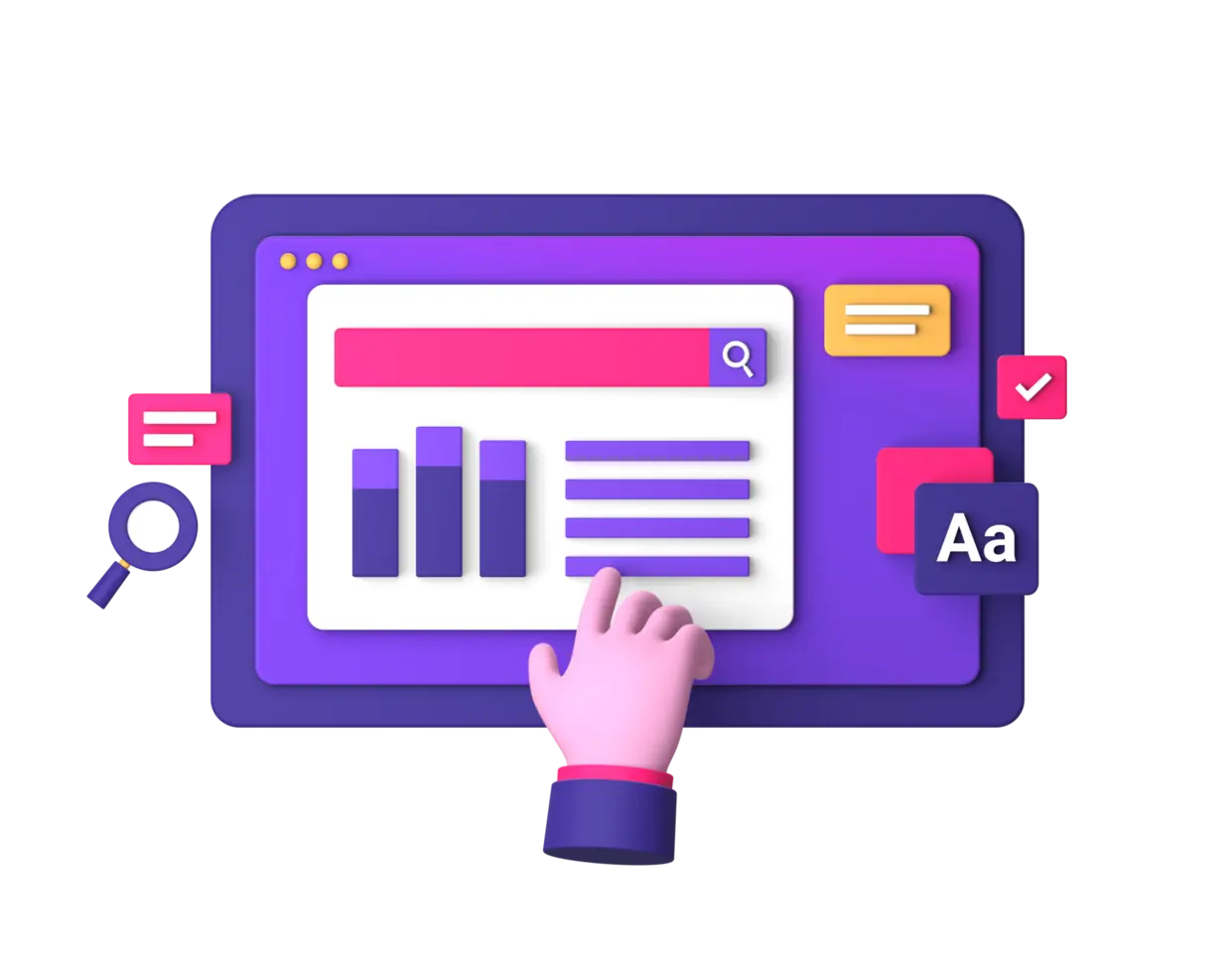 Software Interface Design Banner - User-Friendly and Visually Appealing UI